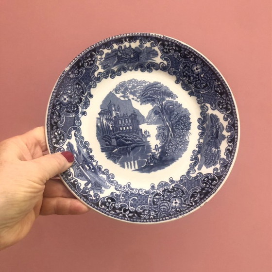 Image 1 of 6 dessert plates Petrus Regout Maastricht