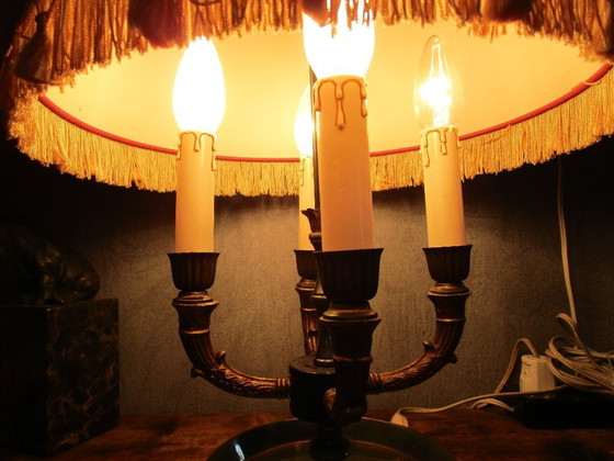 Image 1 of Antica e rara lampada a brocca a 4 luci