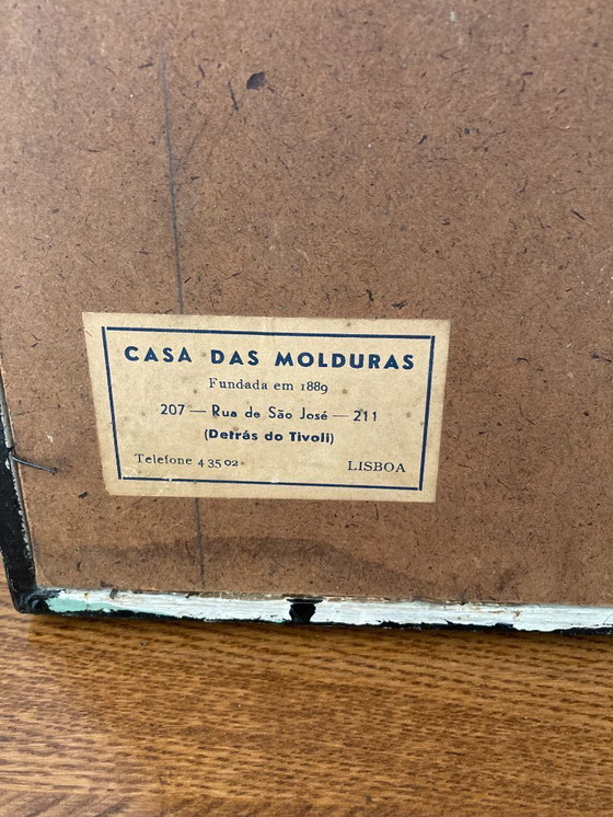 Image 1 of Antique painting of Montmartre (Paris)