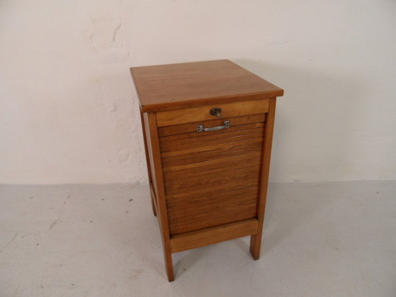 Image 1 of Vintage roller shutter cabinet