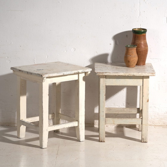 Comodini antichi in legno di pino – Europa Centrale, circa 1940 #10 – Rustic (photo 8 of 40)
