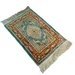 Vintage Turks Zijden Tapijt Hereke, 78 x 52 cm