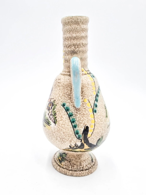 Vlahov Albisola Keramik Soliflore Vase, 1960er Jahre – Vasen (photo 2 of 4)