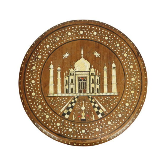 Image 1 of Anglo-Indian Taj Mahal Side Table