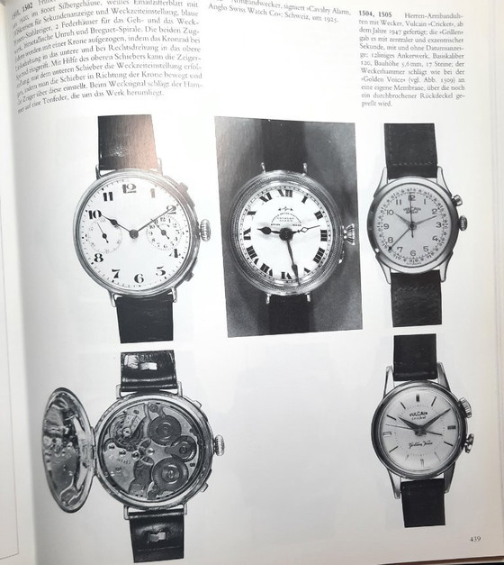 Image 1 of (W033) Armbanduhren Callwey: 100 Jahre Uhrenentwicklung | Ein Muss für Sammler und Liebhaber