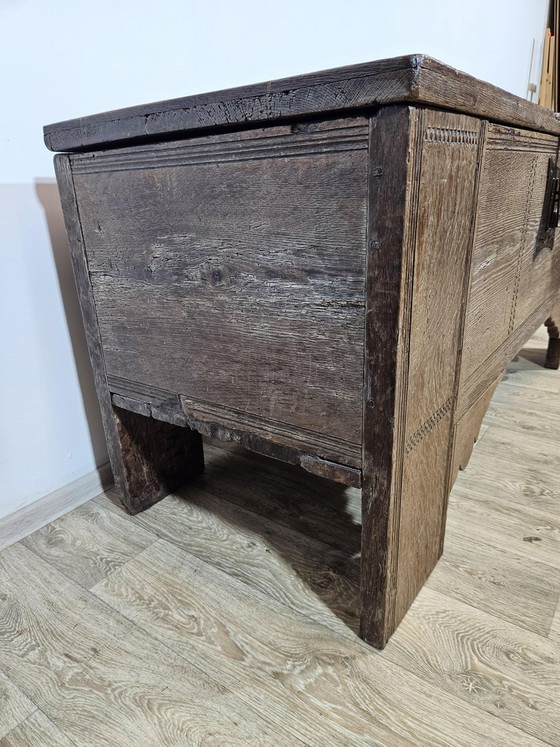 Coffre gothique, 15e siècle – Commodes (photo 9 of 28)