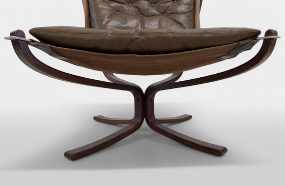 Image 1 of Silla Falcon de Vatne Møbler, Noruega, años 70.