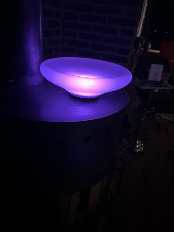 Image 1 of Mood light glazen schaal ledverlichting 