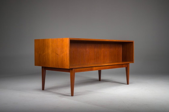 Image 1 of Mid-Century Modern Teak Chefschreibtisch, Deutschland, 1960er Jahre
