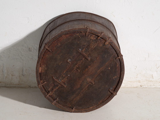 Secchio in legno antico – Cina, circa 1900 – Oggetti decorativi, Wood, Iron, Rustic (photo 38 of 40)