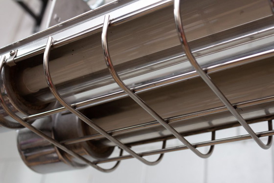 Image 1 of Industrial Japanese Hanging Tube Light from Kokosha Osaka, 1980s