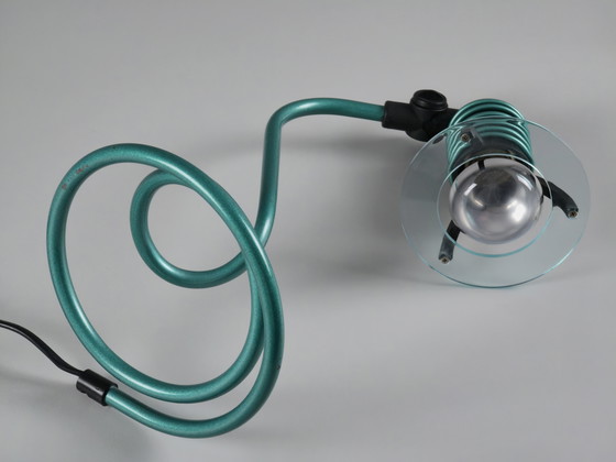 Image 1 of 1990 Postmoderne ESTO Spiral Adjustable Desk Light - Vintage Directional Table Lamp From Estonia.