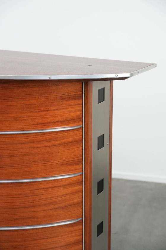 Image 1 of Mobiletto/tavolino laterale di design Art Deco Newbery di Schuitema della serie Decoforma