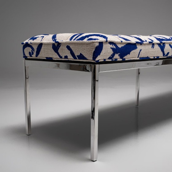 Image 1 of Banc 4 places modèle 2530-6 de Florence Knoll pour Knoll