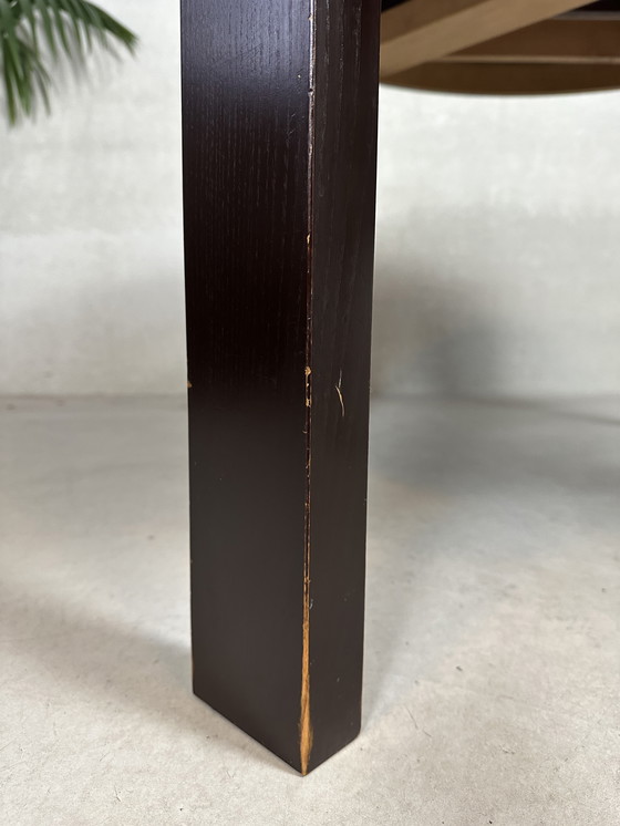 Image 1 of Adjustable vintage dining table (round/oval) - 1970s