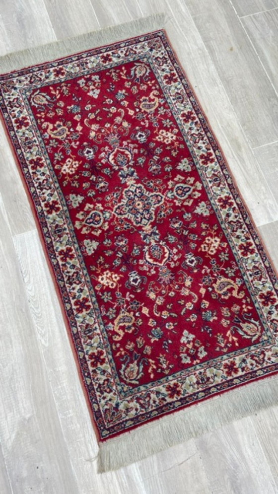 Vintage zacht vloerkleed 79 cm x 165 cm – Decoratieve objecten, Wool, Cotton (photo 16 of 23)