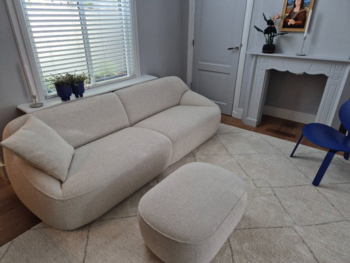 Nivti 3.5 - Sofa + Fußhocker (Pode)