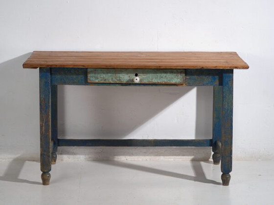 Rustic pine work table – Central Europe, circa 1900 – Desk (photo 36 of 40)