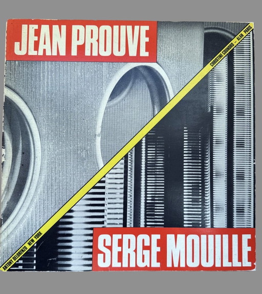 EXPO 1985 JEAN PROUVÉ SERGE MOUILLE  EXHIBIT CATALOG DESIGN