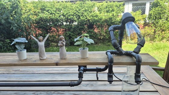 Image 1 of Tavola in legno vintage/steampunk/recuperato