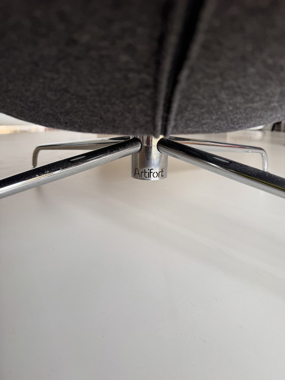 Image 1 of Splendida sedia di design Artifort 'Kirk'