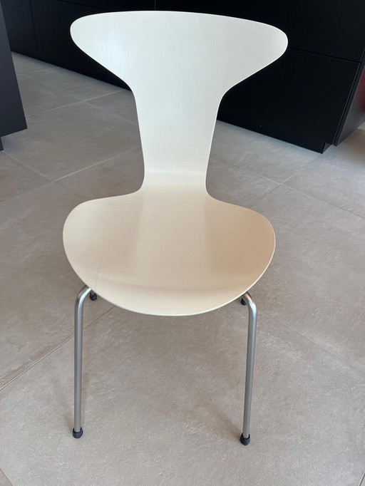 5 x Arne Jacobsen Munkegaard Mosquito modèle 3105 Chaise pour Fritz Hansen 1971