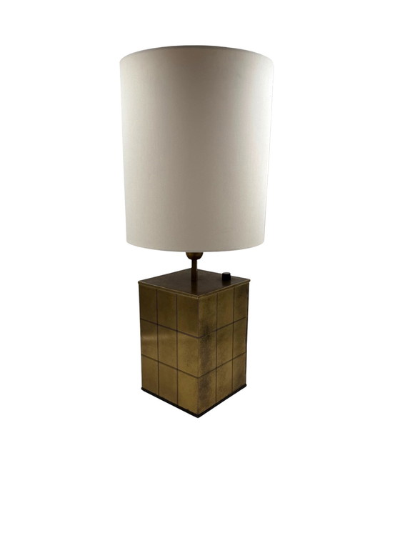Image 1 of Hollywood Regency Brass Table Lamp Base, Romeo Rega Italy, 1970s