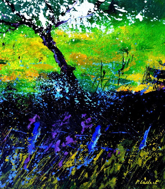 Appletree in spring – P. Ladent, Kunst, Canvas (photo 4 of 5)