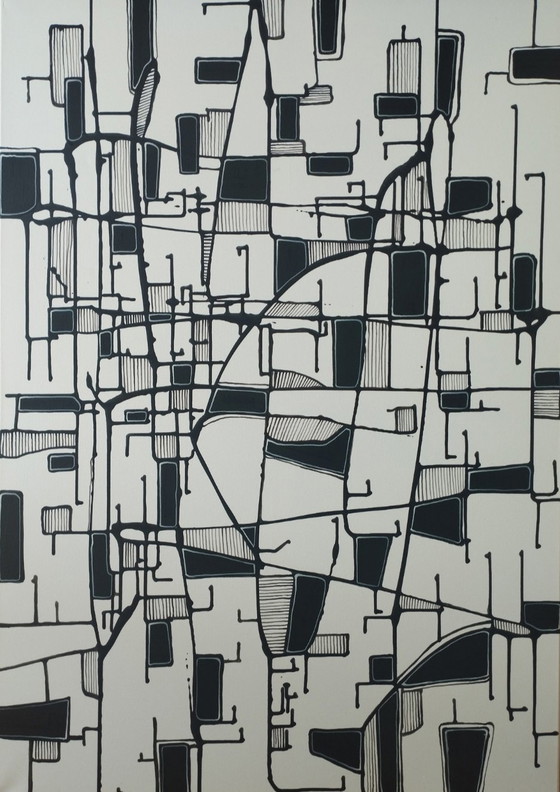 Image 1 of Natia Antadze Composition abstraite XXL