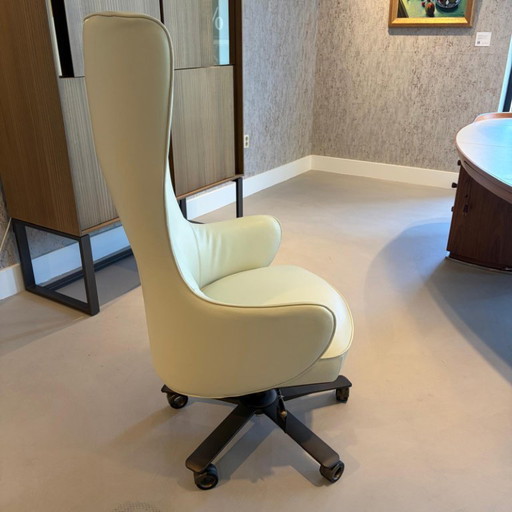 Giorgetti 70050 Genius Bürostuhl – bureaustoelen, Leather, Metal (photo 2 of 5)