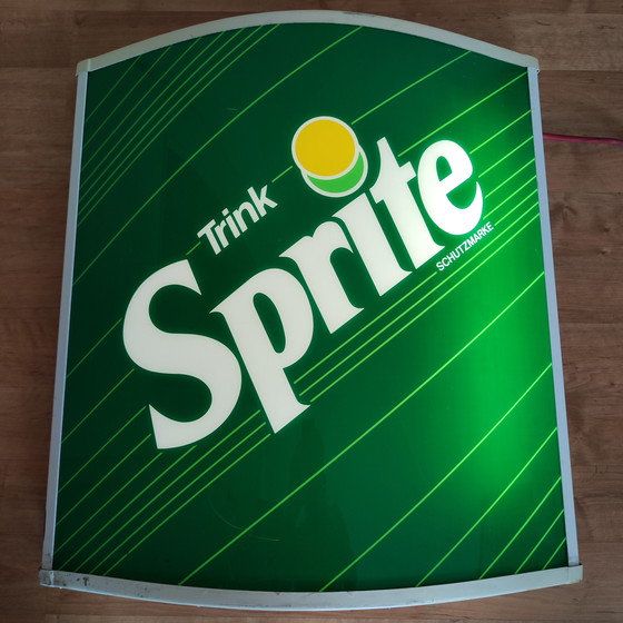 Image 1 of Sprite illuminated sign / neon sign advertising