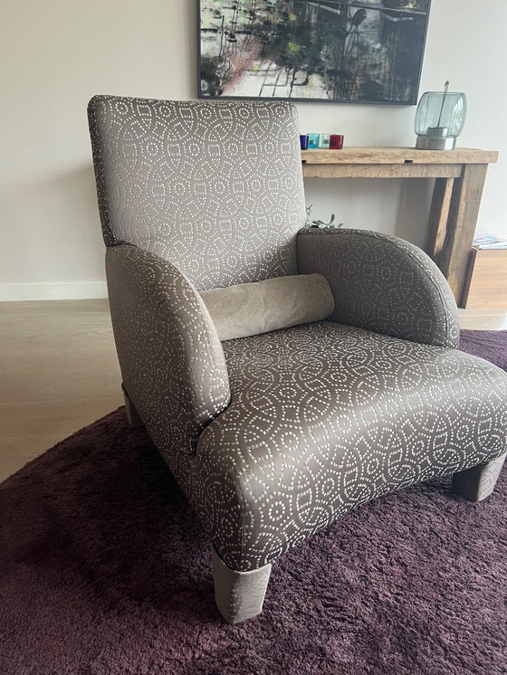 Image 1 of 2 fauteuils B&B Italia Oriente + repose-pieds