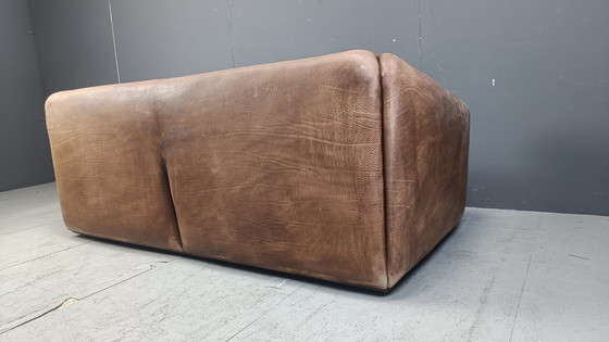 Image 1 of Gorgeous Brown Leather DS47 Sofa from De Sede