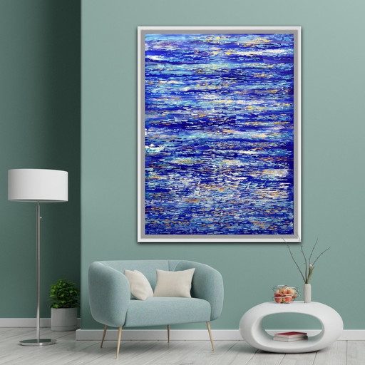 Composition abstraite XXL de Natia Antadze