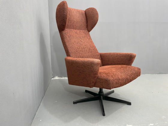 Image 1 of Eastern European Swivel Armchair from Drevotvar, Czechoslovakia, 1970s