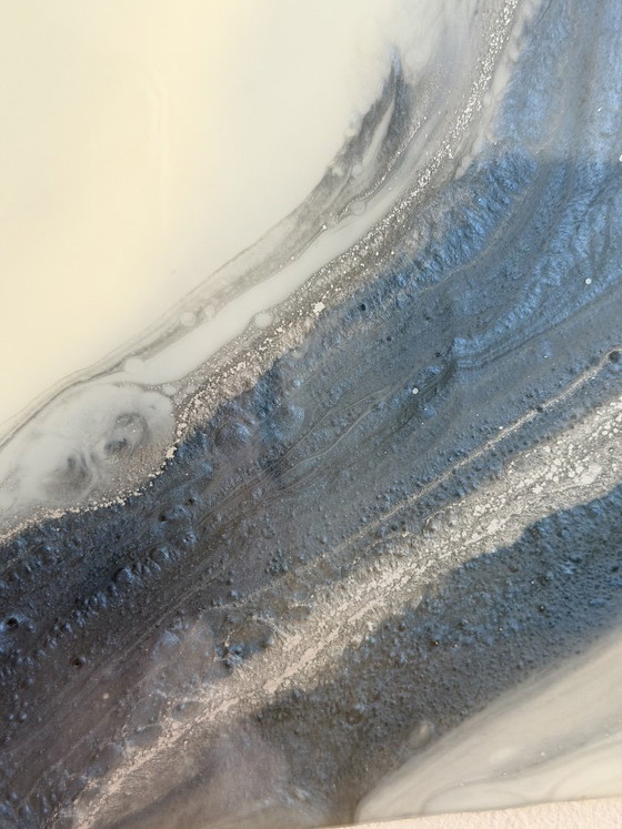 Image 1 of Abstrakte Harz-Wandkunst