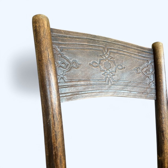 Image 1 of 2x Thonet Cosmos No. 124 Chairs - Art Nouveau 1910-1930