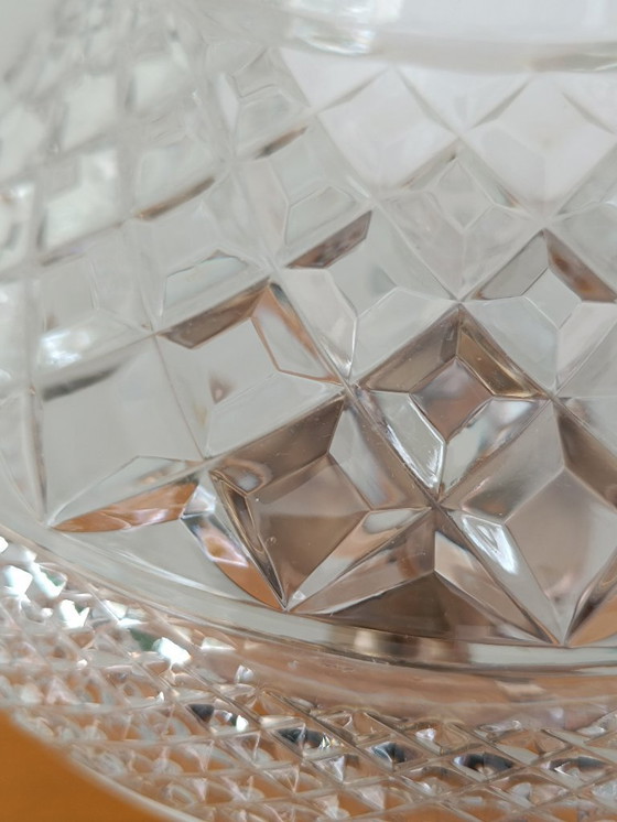 Image 1 of Cut glass lamp dating from the 1930s