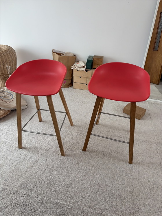 Hay Barhocker 2x – Wood (photo 4 of 5)