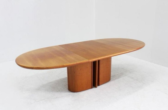 Image 1 of Vintage Skovby extendable oval dining table