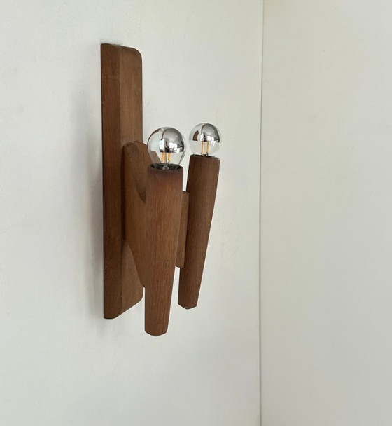 Image 1 of Applique vintage en bois, France, 1950