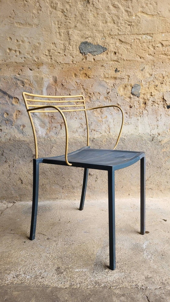 Poltrona Piccolo di Pascal Mourgue per Fermob, anni '90 – Sedie da ufficio, Metal, Modern (photo 2 of 11)