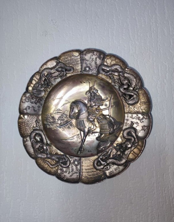 Piatto Samurai/Drago – vintage, Oggetti decorativi, Metal (photo 6 of 13)