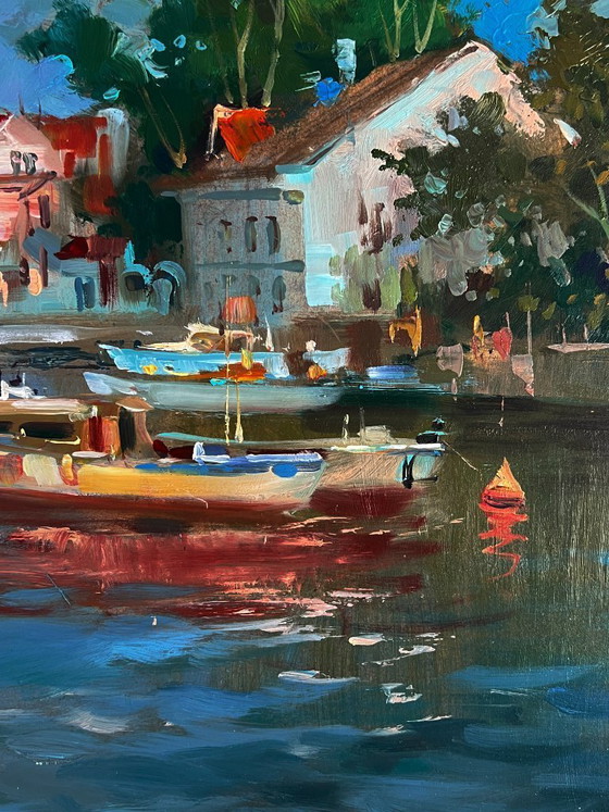 Image 1 of River Ships near the Shore