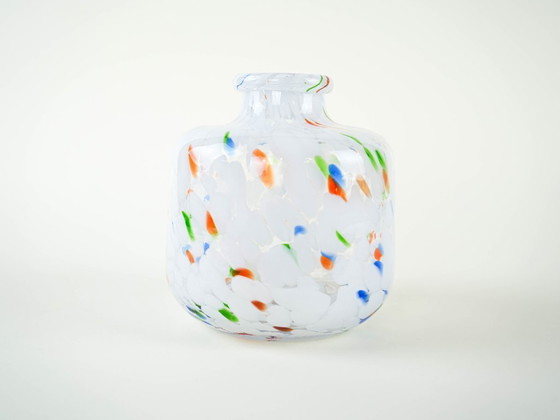 Image 1 of Mosaic glass vase, Danish design, 1970s, made in Denmark