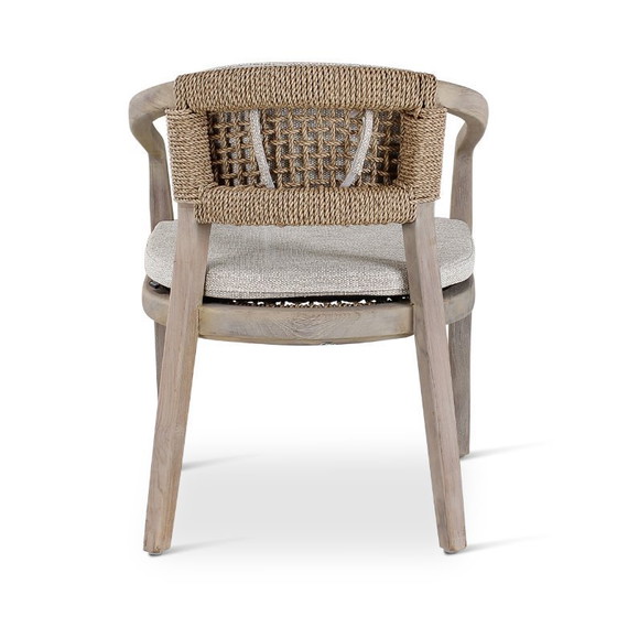 Image 1 of Poltrone in teak grigio 6 pezzi