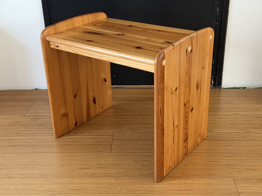 Tavolino vintage in pino massello