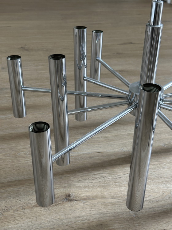 Image 1 of 1960s chandelier, "Sciolari" style