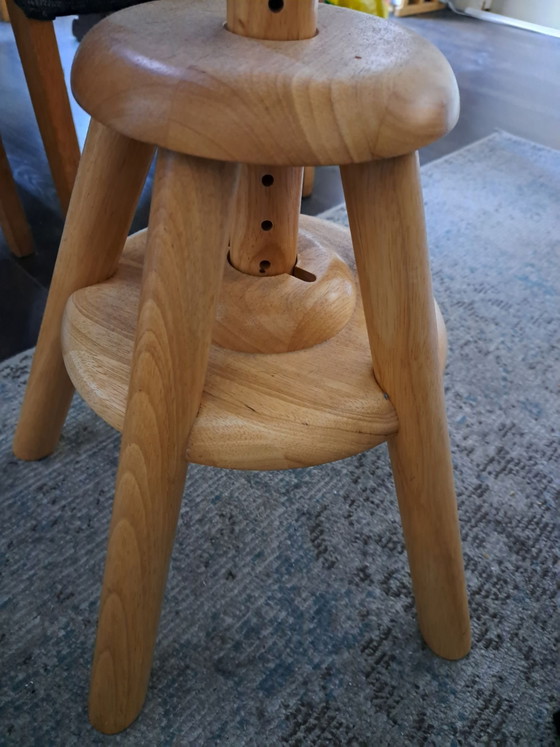 Balimo Wood Ergonomic Stool / Balance Stool, Blue (Sitting Trainer), Office chairs (photo 9 of 9)