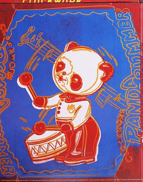 Image 1 of Warhol, Andy - Four Pandas - Color offset lithograph